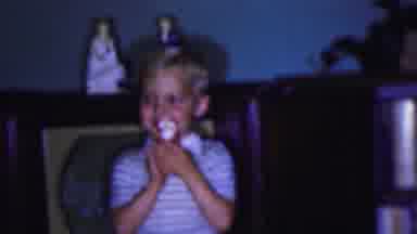 Cleveland Ohio USA (1953): Child Sending Love