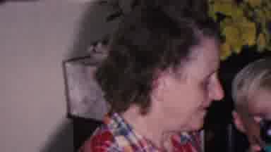 Cleveland Ohio USA (1953): Elderly Woman With Small Children