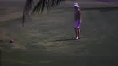 Hawaii USA (1962): Woman Waiting To Play Golf