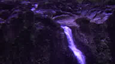 Hawaii USA (1962): A Natural Waterfall That Has Flowing Water