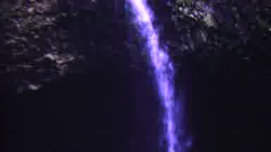 Hawaii USA (1962): Waterfall Into A Pond