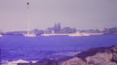 Hawaii USA (1962): Boats Floating Around The Dominican Republic