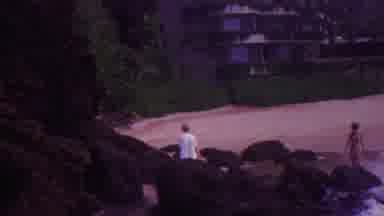Hawaii USA (1962): Two Women Watching The Waves At The Beach