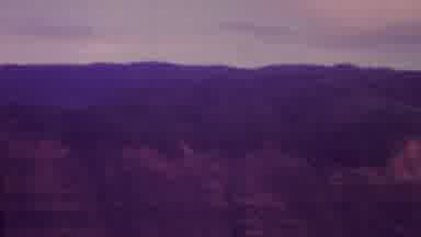 Hawaii USA-1962: Red Rock Canyon Panorama at Dusk