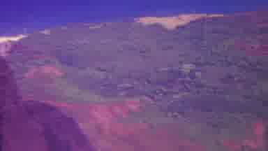 Hawaii USA (1962): Aerial View Of Beautiful Land Showing A Birds Eye View