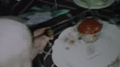 Columbus Ohio USA (1954): Man And Woman Dining And Whining As They Enjoy Their