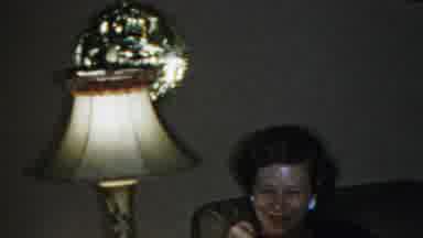 Columbus Ohio USA (1954): Two Well-Dressed Women Sitting On A Couch In A Living