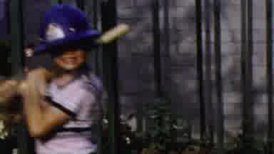 Columbus Ohio USA (1954): Children Playing Baseball