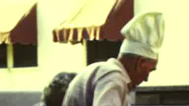 Seaside New Jersey USA (1949): Family Gathering For A Grill Out