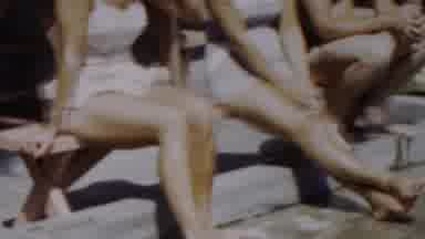 Diving into the pool is the only valid way to adult on a hot day