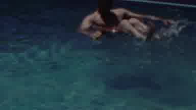 Seaside New Jersey USA (1949): Peoplw Swimming In A Pool
