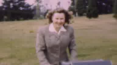 San Diego California USA (1955): A Mother Taking Her Child Out For A Walk In A