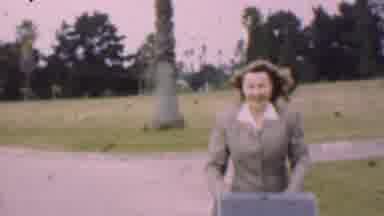 San Diego California USA (1955): What A Lovely Day For A Walk