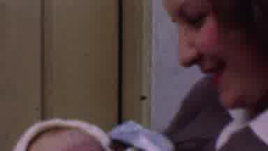 San Diego California USA (1955): Mom And Baby