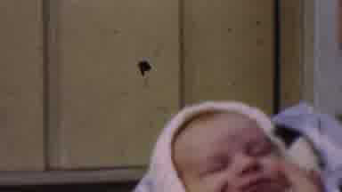 San Diego California USA (1955): Mom Spending Time With Newborn