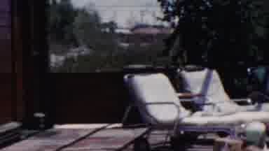 Seaside New Jersey USA-1949: People Swimming Outside In Backyard Pool Having Fun