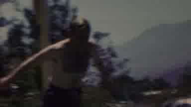 Seaside New Jersey USA (1949): Man Jumps Into Water