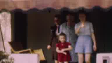 San Diego California USA (1955): Vintage Videos Of Women And A Girl Stepping Out