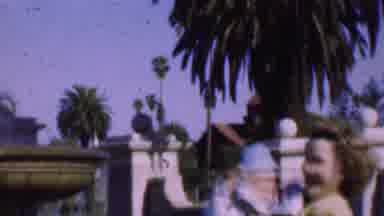 San Diego California USA (1955): A Mother Playing With Her Baby