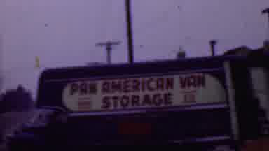 Phoenix Arizona USA (1956): Pan American Van Storage