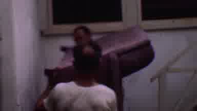 Phoenix Arizona USA (1956): How To Carry A Couch That Doesnt Want To Go