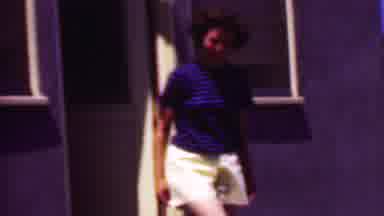 Phoenix Arizona USA (1956): Happy Mother Stepping Down From Staircases And Then