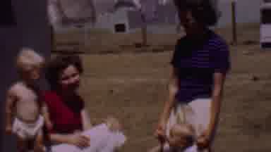 Phoenix Arizona USA (1956): Video Of Women With Babies