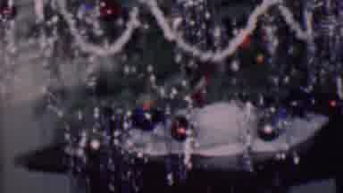 Phoenix Arizona USA (1956): Grandson At Grandpa's Christmas House