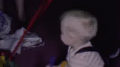 Phoenix Arizona USA (1956): Two Toddlers Play Quietly And Happily At Home