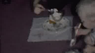 Phoenix Arizona USA (1956): Children On Floor Eating Ice Cream Out Of Cup