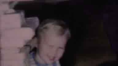 Phoenix Arizona USA (1956): Opening Gifts With Mommy