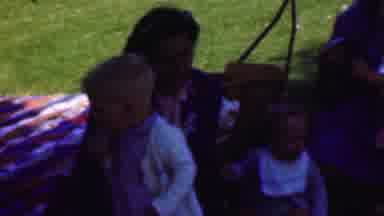 Dallas Texas USA (1956): Beautiful Family Day At The Park Enjoying Time Spent