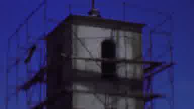 Dallas Texas USA (1956): Bleak Concrete Watchtower With Stairs Winding Up In The