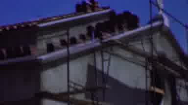 Dallas Texas USA (1956): Roof And A Building On A Sunny Blue Skies Day In The