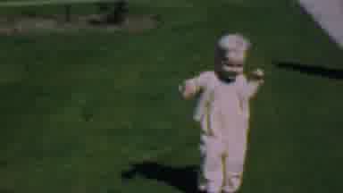 Dallas Texas USA (1956): There Is A Small Boy Playing Outside Looking Like HeâS