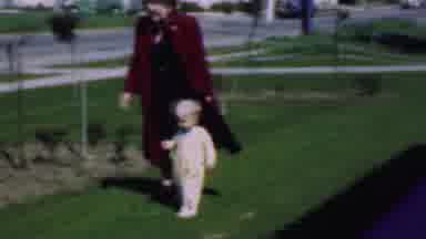 Dallas Texas USA (1956): Mom And Baby