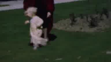 Dallas Texas USA (1956): Home Movie Of Young Blonde Toddler Wearing A Pair Of