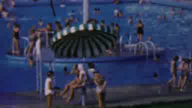 Covington Kentucky USA-1961: People Having A Fun Time At The Pool