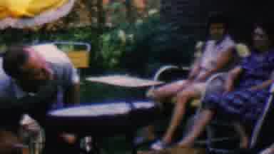 Covington Kentucky USA (1961): People Sitting Together Laughing