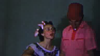 Dallas Texas USA (1956): Young Couple Singing And Dancing
