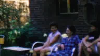 Covington Kentucky USA-1961: Nice Evening On The Porch