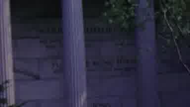 Covington Kentucky USA (1961): Greek Colums And I Conmemorative Inscription On The