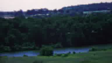 Covington Kentucky USA (1961): Trees Landscape Rolling Hills