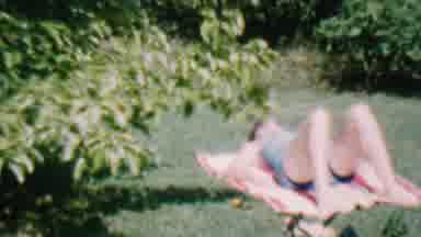 Hatfield Pennsylvania USA (1956): Relaxing In The Sun