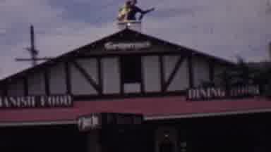 Solvang California USA (1955): Beautiful Danish Food Restaurant In United States
