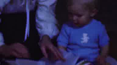 Terra Haute Indiana USA (1963): Women Putting Apron On The Baby