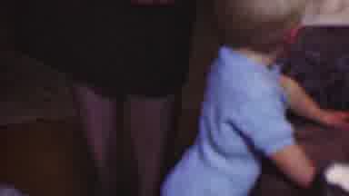 Terra Haute Indiana USA (1963): Baby Playing