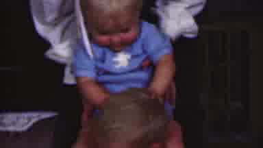 Terra Haute Indiana USA (1963): Family Footage Of Dad And His Two Kids Hanging Out
