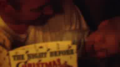 Terra Haute Indiana USA (1963): A Dad Reading Christmas Stories To His Son.