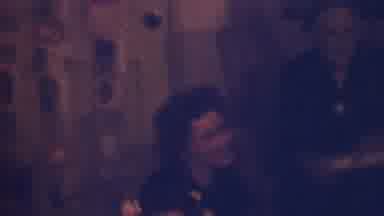 Terra Haute Indiana USA (1963): Woman Speaking At Family Gathering With Baby